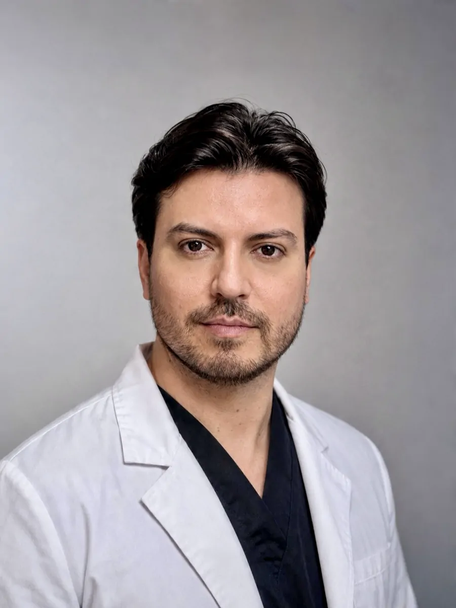 Retrato profesional del Dr. Julio Ochoa